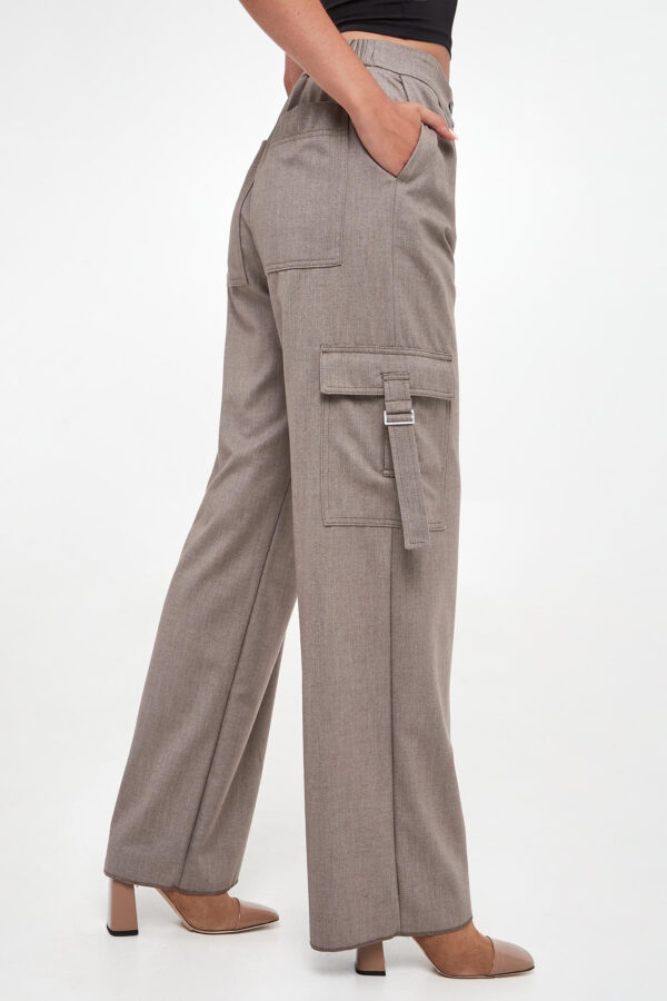 8065e24a88f90bb51019b1360386b83de03bc4bd Spodnie damskie cargo Angel MARELLA SPORT