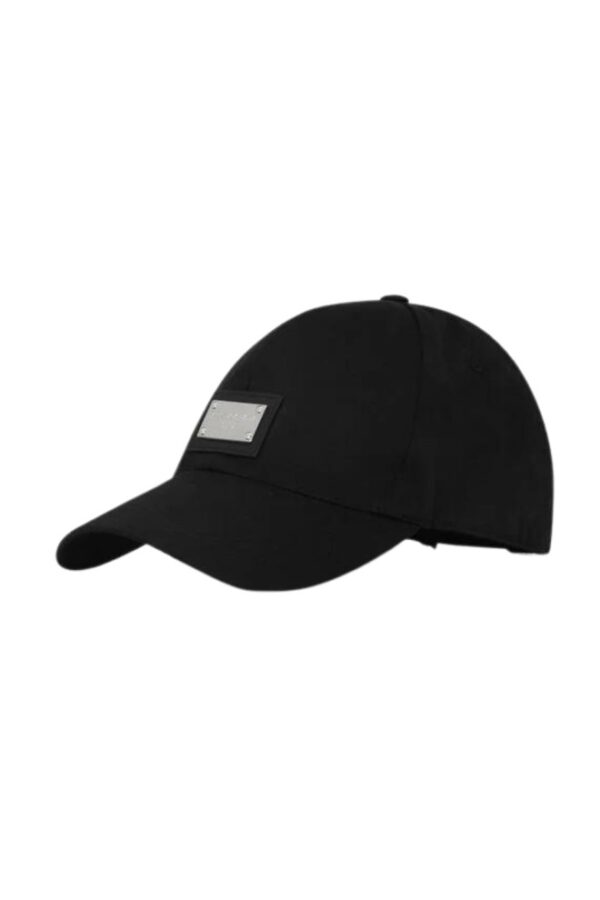 DOLCE & GABBANA Czarna czapka z daszkiem, Rozmiar 58
