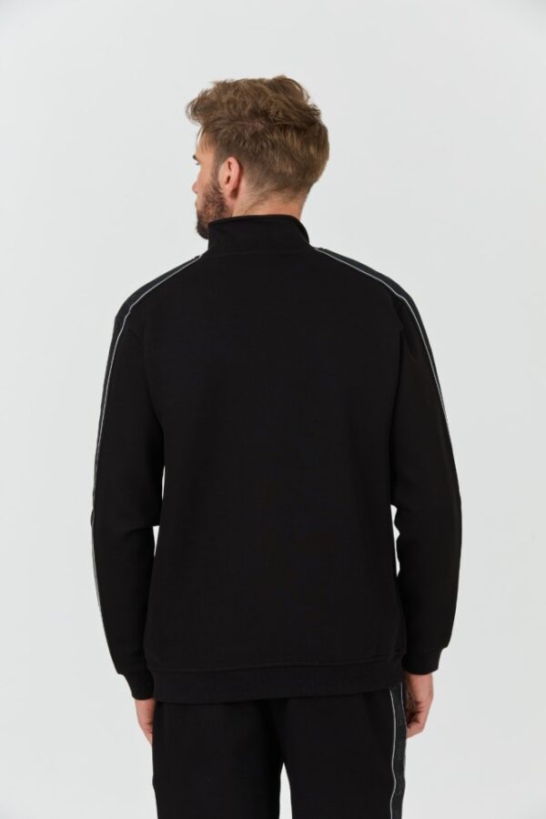 GUESS Czarna męska bluza Mickey Full Zip
