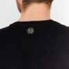 PHILIPP PLEIN Czarny t-shirt męski Platinum cut round neck space plein