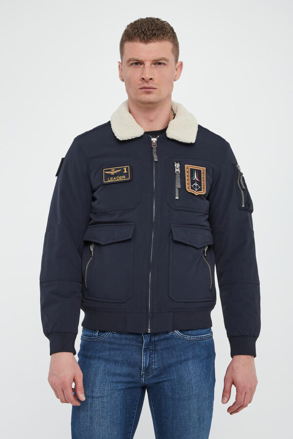 81e84de160ea1f66e47bfd09a4c48f9ef4c3338b Kurtka męska bomberka AERONAUTICA MILITARE