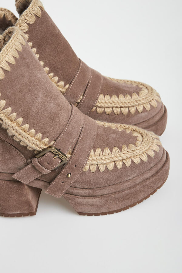 Botki damskie skórzane MOU