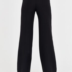 JUST CAVALLI Czarne damskie spodnie HW