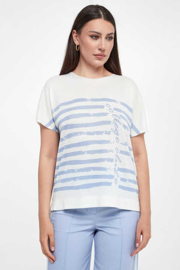 832e4564b23962d3aaa044e653a317ccd8184b3e Sweter damski z krótkim rękawem SPORTA