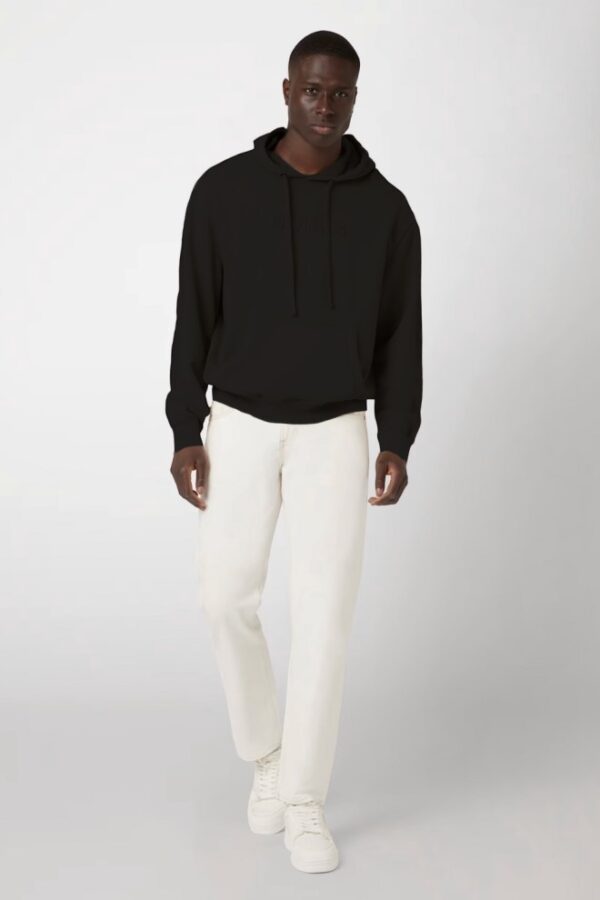 GUESS Czarna bluza męska Finch Terry