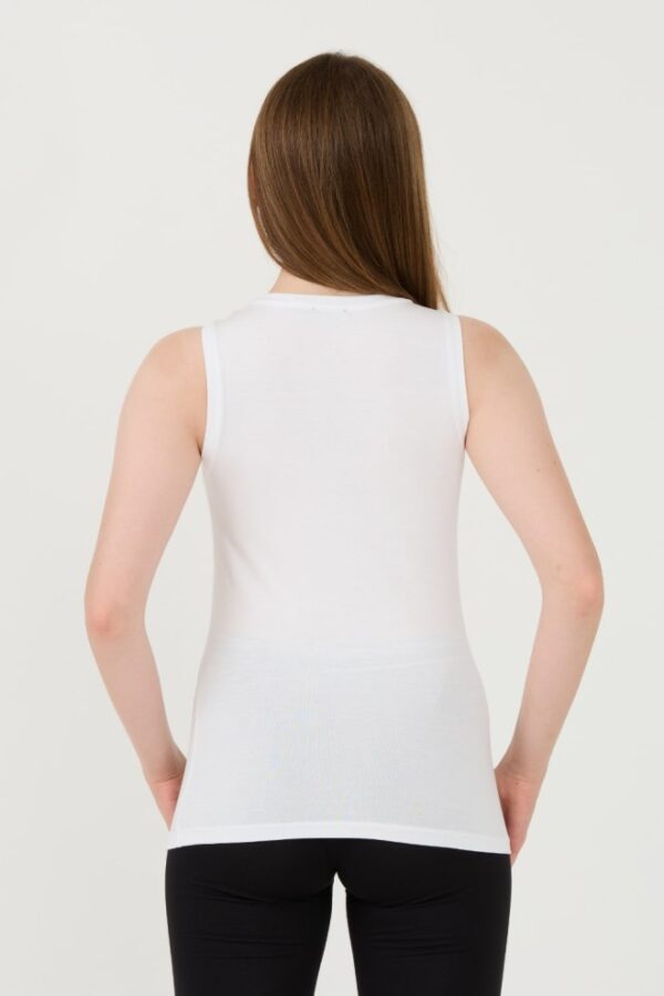 EMPORIO ARMANI Biały damski top