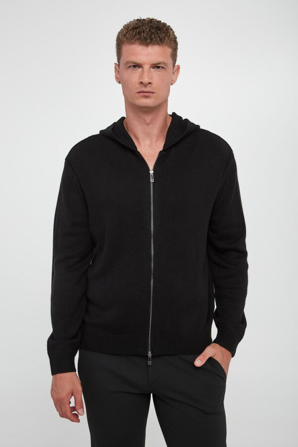 Sweter męski z wełną dziewiczą ARMANI EXCHANGE