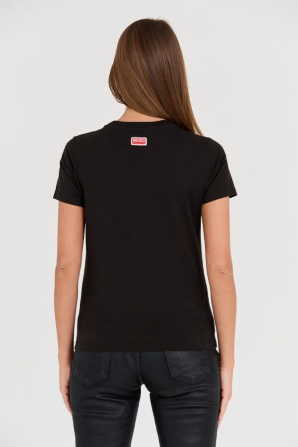 KENZO Czarny damski t-shirt Tiger Varsity crewneck