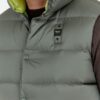 BLAUER Zielony puchowy bezrękawnik męski Sebastian
