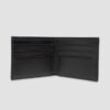DOLCE & GABBANA Czarny męski portfel skórzany