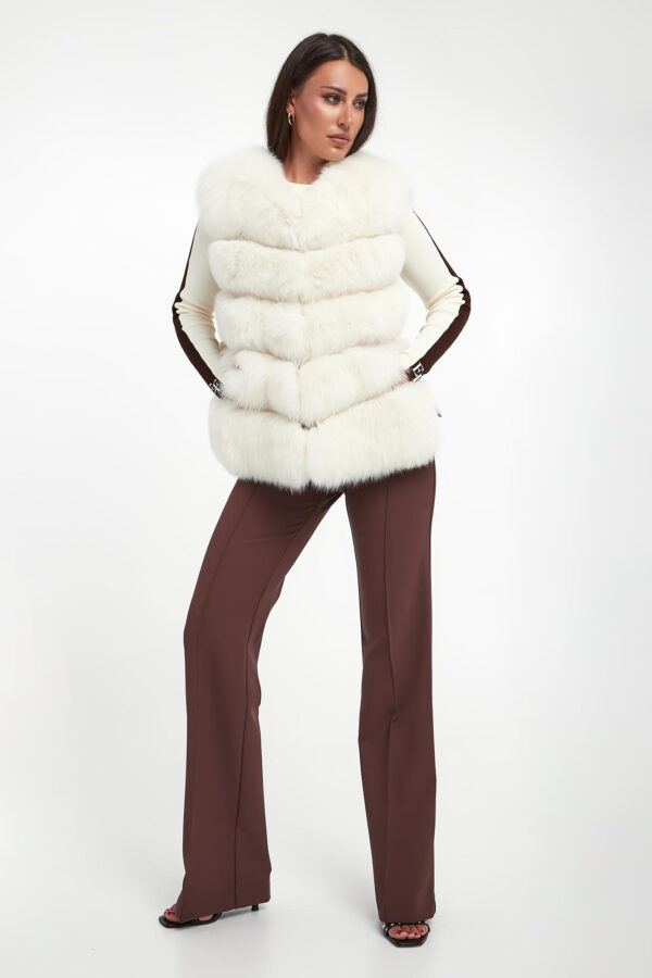 Kamizelka damska futrzana z lisa SUPREMA