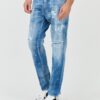 DSQUARED2 Błękitne męskie jeansy Cool Guy Jean, Rozmiar 48