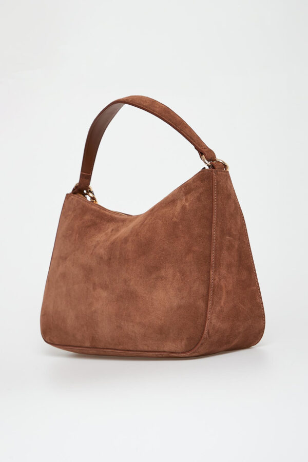 866b5b4c9617d93e8bc81c25d604dfd6092f6cd2 Torebka damska zamszowa TWINSET