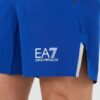 EA7 Niebieskie męskie kąpielówki Bermudas