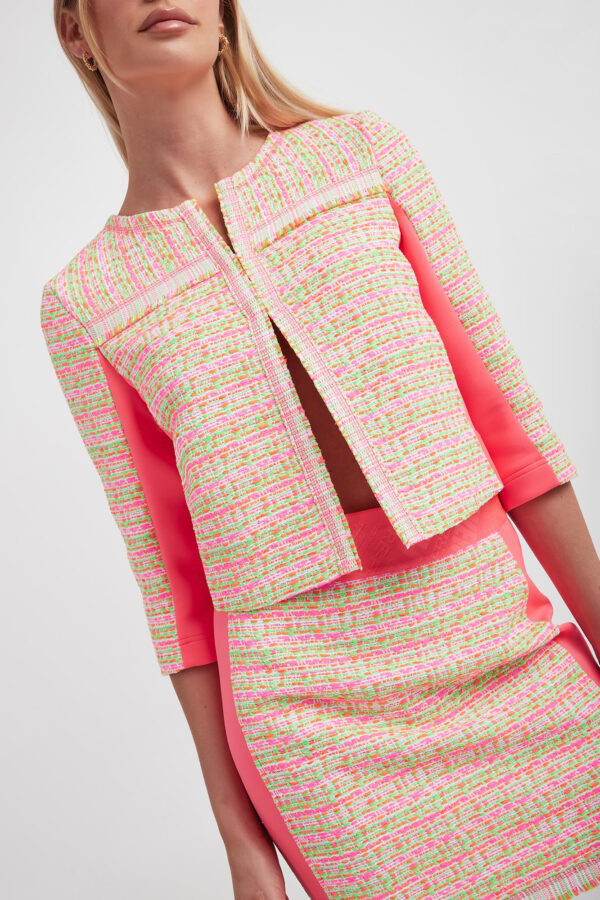 86c027dccfbaeab8dd9288bd48d0ff0af0cb868b Żakiet tweedowy Playful SPORTA