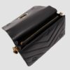 PINKO Czarna kopertówka Love Click Classic AW