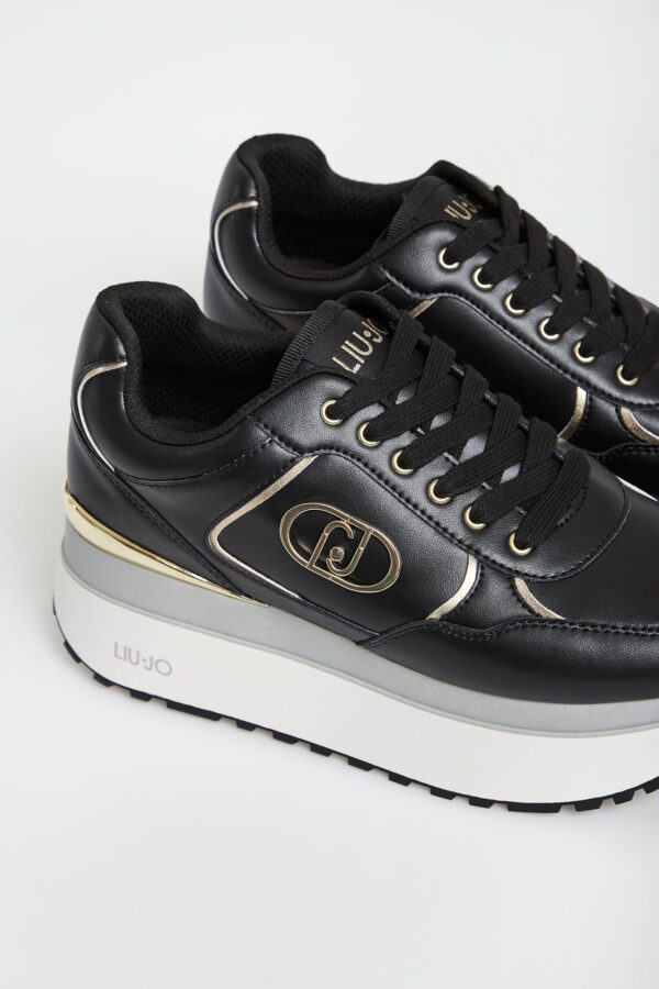 Sneakersy damskie skórzane LIU JO