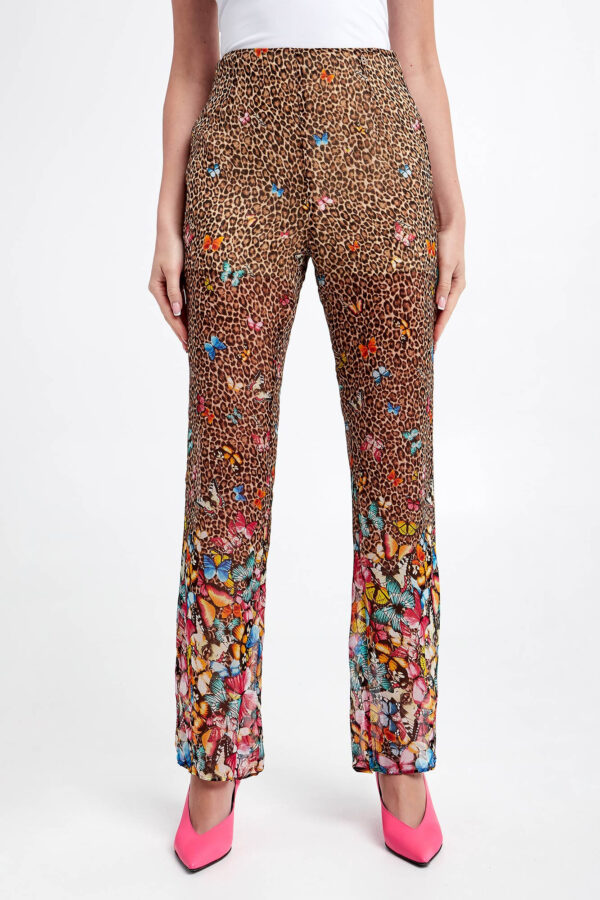 Spodnie jedwabne BLUGIRL BLUMARINE