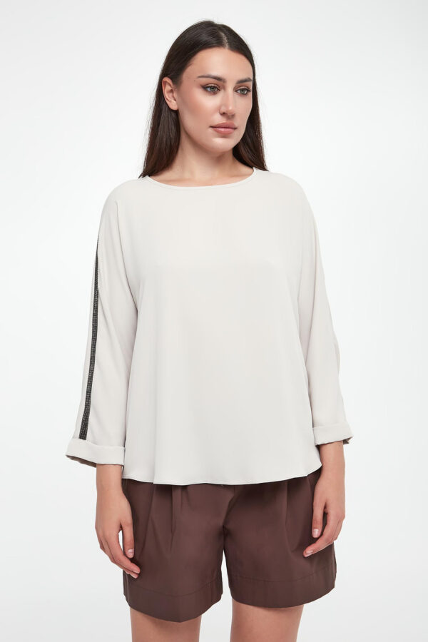 881f3a7def12d826fce555b31bea3a0fa9cc7366 Bluzka damska satynowa JOSEPH RIBKOFF