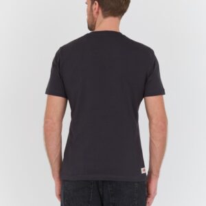 88ed335e39978daa6c2f9b6f9effd71825f2d79d AERONAUTICA MILITARE Grafitowy bawełniany męski t-shirt M.C