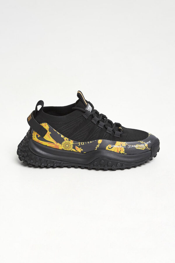 Sneakersy męskie z logo VERSACE JEANS COUTURE