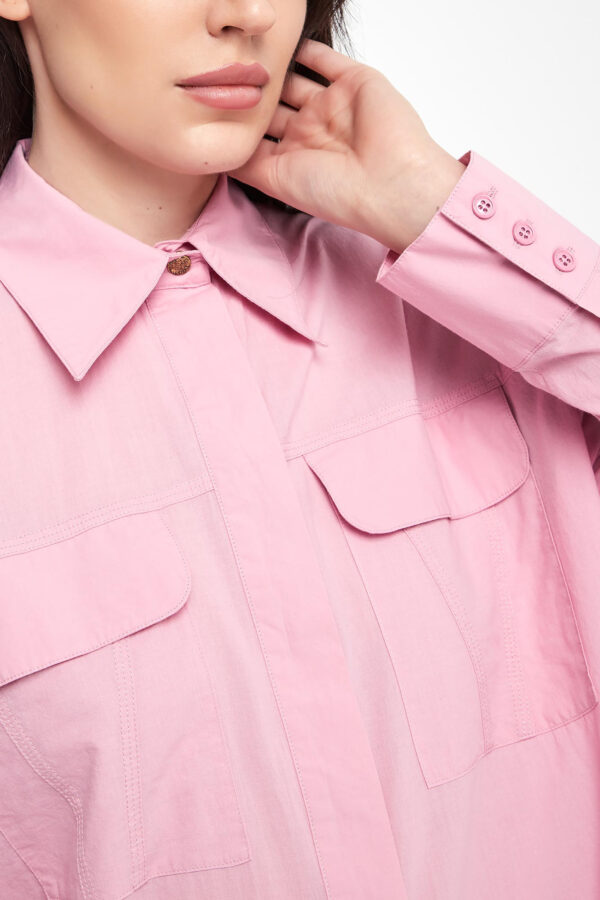 890a68e8f4913d00f5df617dbcde7bf662cde1c7 Koszula damska Valdaora PINKO