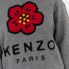 KENZO Szary sweter damski boke flower