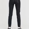 JUST CAVALLI Skinny Czarne damskie jeansy z połyskiem