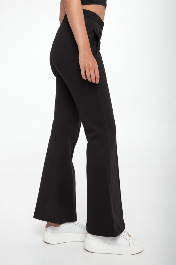 89fe6952bc33b2577ccd45002151f5e2984f9a13 Spodnie damskie flare Razionale PINKO