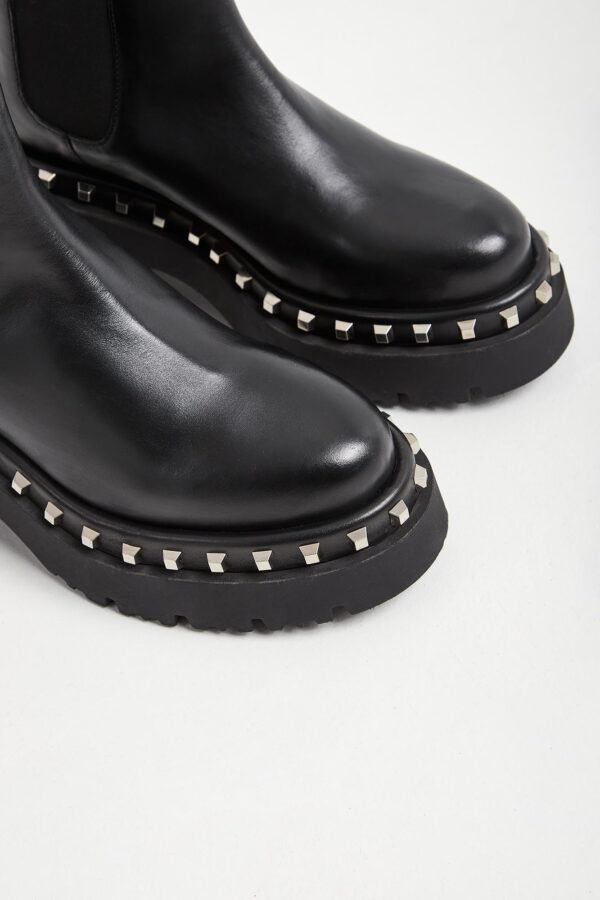 Botki skórzane damskie PATRIZIA PEPE