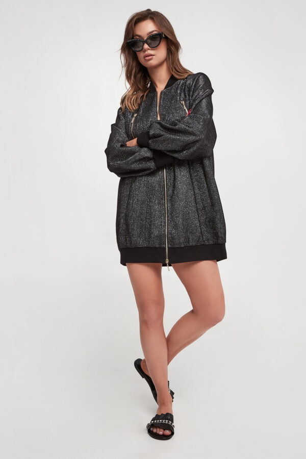 8a448d73c365b5de36046de62fe86d3f015c249e Kurtka damska lureksowa LIU JO