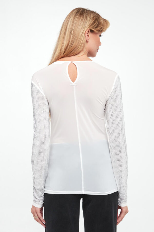 Bluzka damska z kryształkami TWINSET U&B