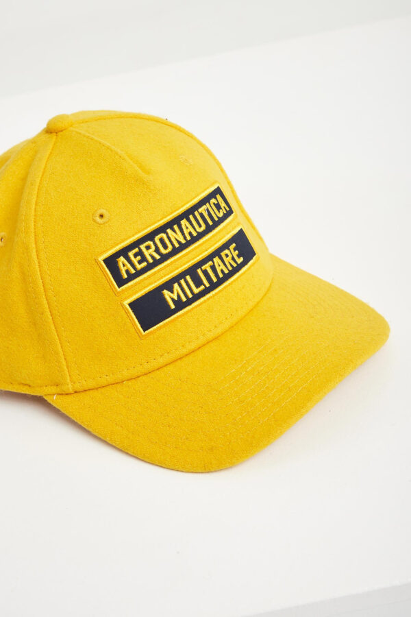 8b26687db8183bbba6a1ac3957c2180b9448daf7 Czapka z daszkiem męska wełniana AERONAUTICA MILITARE