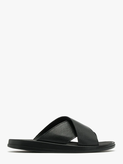 Czarne klapki męskie