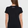KARL LAGERFELD Czarny damski t-shirt Ikonik 2.0
