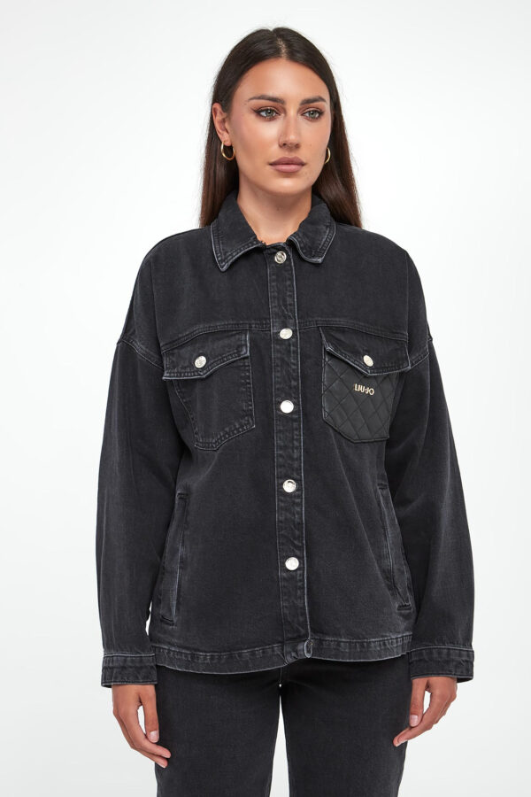 8b6b284a0dccd90044f8da95d3a97d373204c348 Kurtka damska jeansowa LIU JO