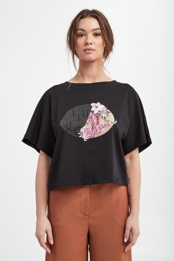 8bb507a8cb3c4537379ec9817a44e3c747ef4579 T-shirt damski LIU JO