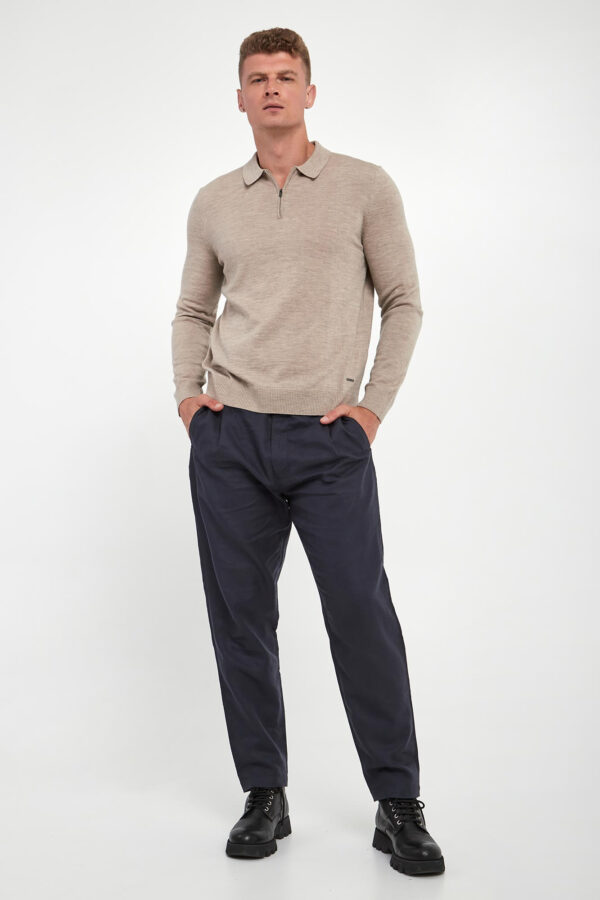 8c07378eaed7ab95b11ce29e912a15e8077e59b5 Sweter męski z wełny dziewiczej Dondor JOOP!