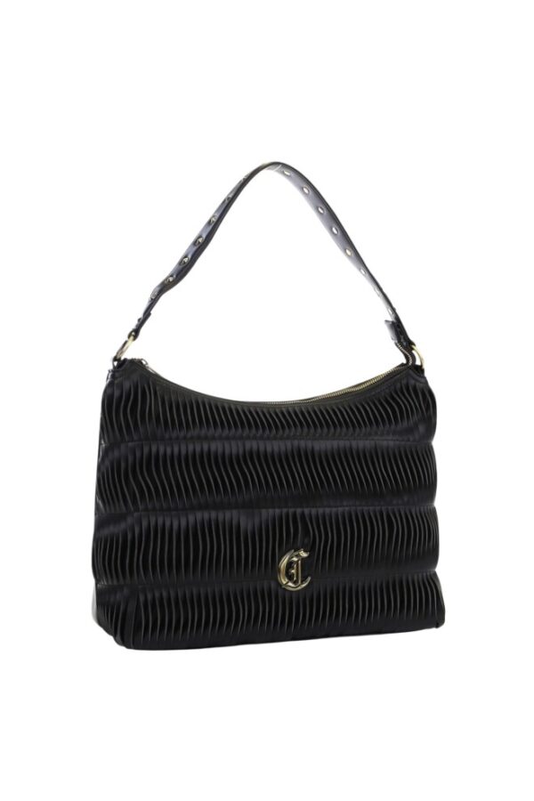 JUST CAVALLI Czarna torebka Range F Gothic Woving