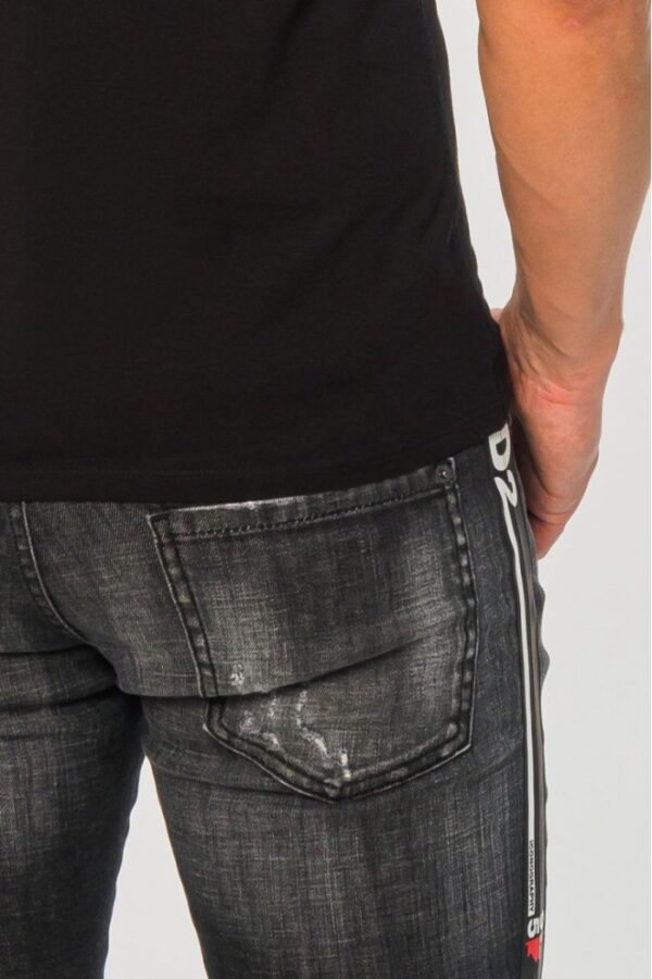 DSQUARED2 Czarne jeansy męskie Cool guy jean, Rozmiar 48