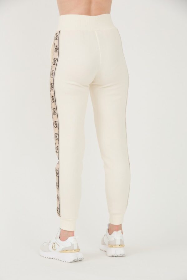 GUESS Beżowe damskie spodnie dresowe Britney Jogger