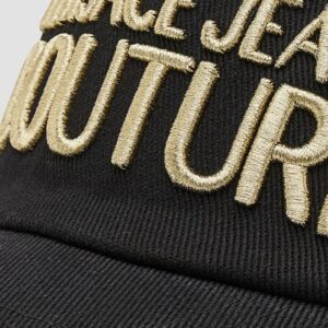 8c8d452b442027127db6f93ed9265f389906553f VERSACE JEANS COUTURE Czarna czapka z daszkie
