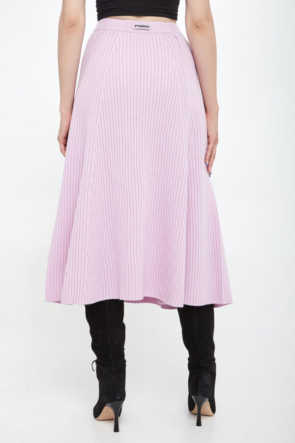 8cb1581cf606ee5c70456c4c1351a508a753d1fc Spódnica wełniana midi Arabian PINKO