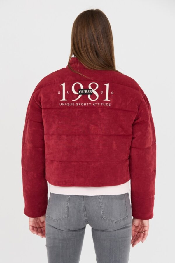 GUESS Bordowa damska kurtka