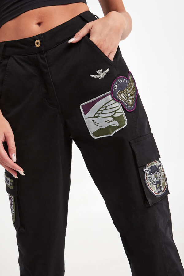 Spodnie damskie cargo AERONAUTICA MILITARE