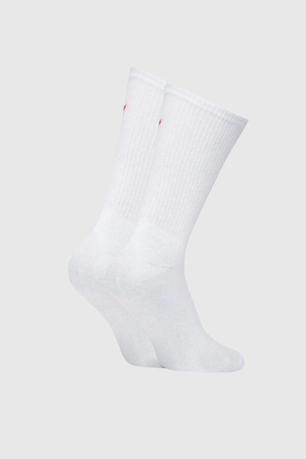 GUESS Białe męskie sportowe skarpetki