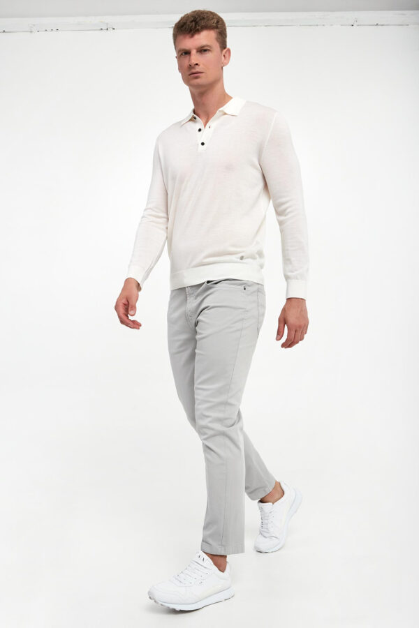 Sweter męski z wełny merino LIU JO