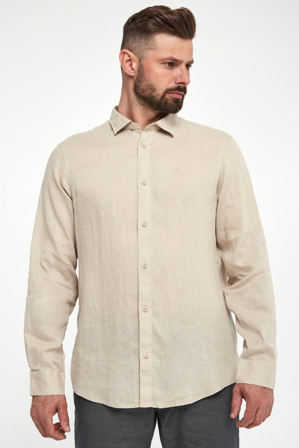 Koszula męska lniana ARMANI EXCHANGE