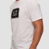C.P. COMPANY Biały męski t-shirt