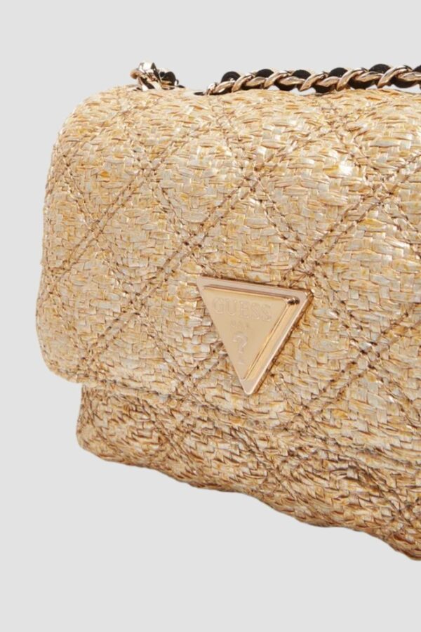 GUESS Złota kopertówka damska Giully Mini 2